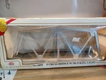 Model Power #6095 Scale Truss Bridge W/blinking Light Untested,no Figures. Fixed Price $24.99.