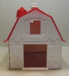 Bachmann Plasticville Usa 1951:179 Barn O/s Gauge Ob. Fixed Price $14.75.
