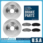 Rear Brake Rotors + Ceramic Pads For 2012-2021-2023 Hyundai Accent Kia Rio. Fixed Price $105.99.