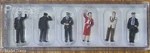 Preiser Ho #10237 Railroad Personnel -- 1989 Train (1:87 Scale). Fixed Price $21.59.