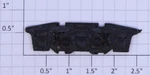 Lionel 6TC-18 Black Plastic Truck Side (10). Fixed Price $12.00.