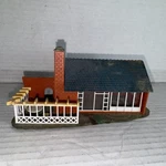 Faller Scale Building/school? For Train Set Layout Scenery.. Fixed Price $9.99.