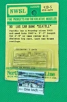 Northwest Short Line, Nwsl #419-5 Log Car Bunk, "seattle" Details Below. Fixed Price $14.50.