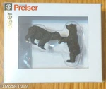 Preiser #47518 Brown Bear Cubs (1/25TH Scale) Plastic/painted. Fixed Price $21.59.
