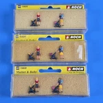 Noch Ho Scale Mother $ Baby Figures. Lot Of 3 New. L8. Fixed Price $23.99.