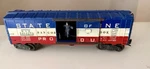 Lionel Post War 3494-275 State Of Maine Operating Box Car Gauge. Fixed Price $45.00.