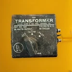Vintage Marx Toy Train Hobby Transformer Made Usa No 309 25 Watt 115 Volt Ac. Fixed Price $10.00.