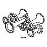 New Athearn Ho Nathan K5LAR23 (3) ATH02028. Fixed Price $24.49.
