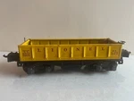 Lionel 3652 O-gauge Yellow Operating Gondola Prewar Dump Car!. Fixed Price $19.95.