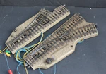Marklin H0 Remote 5203 + 5204 Left & Right Pair Of Straight Switches Track. Fixed Price $20.00.