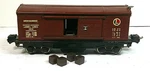 Lionel #3814 Prewar Operating Merchandise Car W/ Simulated Boxes. Fixed Price $77.99.