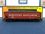 Mth Western Maryland 4-BAY Hopper Car W/ Coal Load 30-75309. Fixed Price $39.99.
