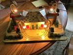Marx Grand Central Station Vintage Toy Tin Litho Train Tested Works. Fixed Price $400.00.
