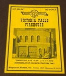 Magnuson Models 439-547 Scale Victoria Falls Firehouse Building Kit. Fixed Price $38.24.