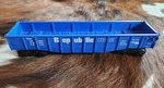 Lionel 9136 O-27 Gauge Republic Steel Blt. 2-72 Blue Open Gondola Freight Car. Fixed Price $13.36.