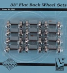 Life Like 21258 Ho Proto 2000 Series 33" Flat Back Metal Wheel Set (pack Of 12). Fixed Price $14.44.