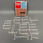 Preiser 79007 Scale Seated People Unpainted Figure Set 99% Complete Open Box. Fixed Price $29.99.