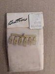 Kemtron 1148 Model Railroad Steps Part Brass Vintage Set Of 6 Ho. Fixed Price $8.00.