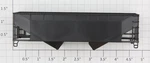 Athearn 54070X 34' Hopper Offset Flat Top Body Shell With Broken Ladder. Fixed Price $10.00.