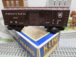 K-line 5111 Pennsylvania Rr Box Car Brown 0/027 1985 Wrong Ln B4. Fixed Price $14.95.