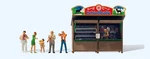 Preiser 24694 Scale Concession Stand Shooting Gallery. Fixed Price $61.99.