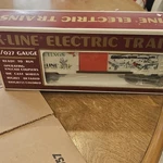 K-line O/027 Gauge Christmas Box Car White/red/multicolor Model K90004. Fixed Price $20.00.