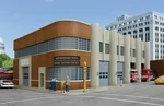 Walthers Cornerstone Ho Scale Fire Department Headquarters Kit 933-3765. Fixed Price $57.42.