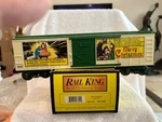 MTH-30- 74442 Mib Artistic Holiday 2007 Box Car. Fixed Price $26.11.