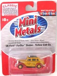Ho Scale Classic Mini Metals 30199 Yellow Cab Co '36 Ford Four Door Sedan Car. Fixed Price $39.95.
