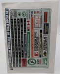 Walthers 934-1030 Ho Scale Cornerstone Modular Decal Set. Fixed Price $10.19.