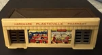 Vintage Plasticville Ho Scale Hardware & Pharmacy. Fixed Price $9.69.