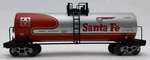 Lionel 6-83863 Gauge Lots Santa Fe Unibody Tank Car #37161. Fixed Price $150.00.