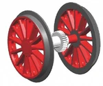 Piko 36179 G Bb Traction Wheelset, BR194, Red. Fixed Price $63.85.