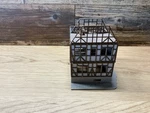 Ho Scale Built Kit Vollmer 46889 Half Timbered Building Being Remodeled. Fixed Price $13.29.