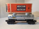 Vintage 1955 Lionel 6465 Sunoco Two Dome Tank Car Variation With Ob. Fixed Price $19.99.