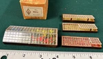 Vintage Nos Faller B-220 Green Houses And Frames. Exc Cond. Factory Built.. Fixed Price $34.99.