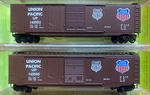 Scale Premiere Editions Freight Yard Union Pacific Up 50 Box Cars Special Run. Fixed Price $40.00.