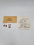 Gilbert American Flyer Auto-rama 4 Edge & Center Rail Track Clips #19255 Nos. Fixed Price $8.88.