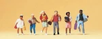 Preiser 10476 Scale Pedestrians School Children PKG(6). Fixed Price $26.99.