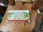 Vintage Plasticville Usa Story Colonial House Kit LH-4 129 Red/gray. Fixed Price $29.95.