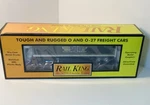 Mth King 30-76561 Railroad Club Gauge Flatcar W/trailer New Box!!. Fixed Price $39.99.