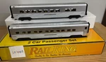 Mth Railking 30-67810 New York 60' Passenger 2 Cars Sleeper Diner Train Gauge. Fixed Price $119.95.