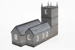 Gaugemaster GM483 - Fordhampton Church Kit 00 Plastic T48 Post. Fixed Price $24.96.