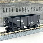 Micro-trains Scale Belmont Shore Lines Usra 55 Ton Twin Bay Hopper Bs 197. Fixed Price $34.99.