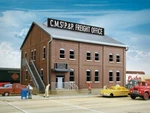 Two Story Brick Freight Office Ho Scale Plastic Kit Walthers 933-2953 New. Fixed Price $43.95.