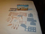 Vtg Plasticville Usa 2803-149 House Under Construction Nib W/ Brochure. Fixed Price $18.00.