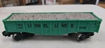 Lionel #6-16915, Lines Gondola, No Box, With Load (8H). Fixed Price $12.95.