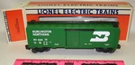 Lionel 6-6239 Burlington Northern Standard 'o' Boxcar. Fixed Price $55.00.