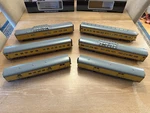 Six Line K4690 Series Union Pacific 18" Aluminum Pass Cars Excellent Condition. Fixed Price $1050.00.