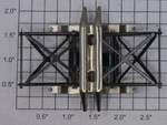 K-line 8551-EP5 Pantograph Assembly With Blue Metal Spring. Fixed Price $25.00.